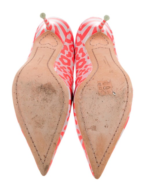 Sophia Webster Patent Leather Animal Print Pumps