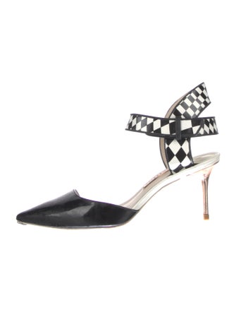 Sophia Webster Patent Leather D'Orsay Pumps