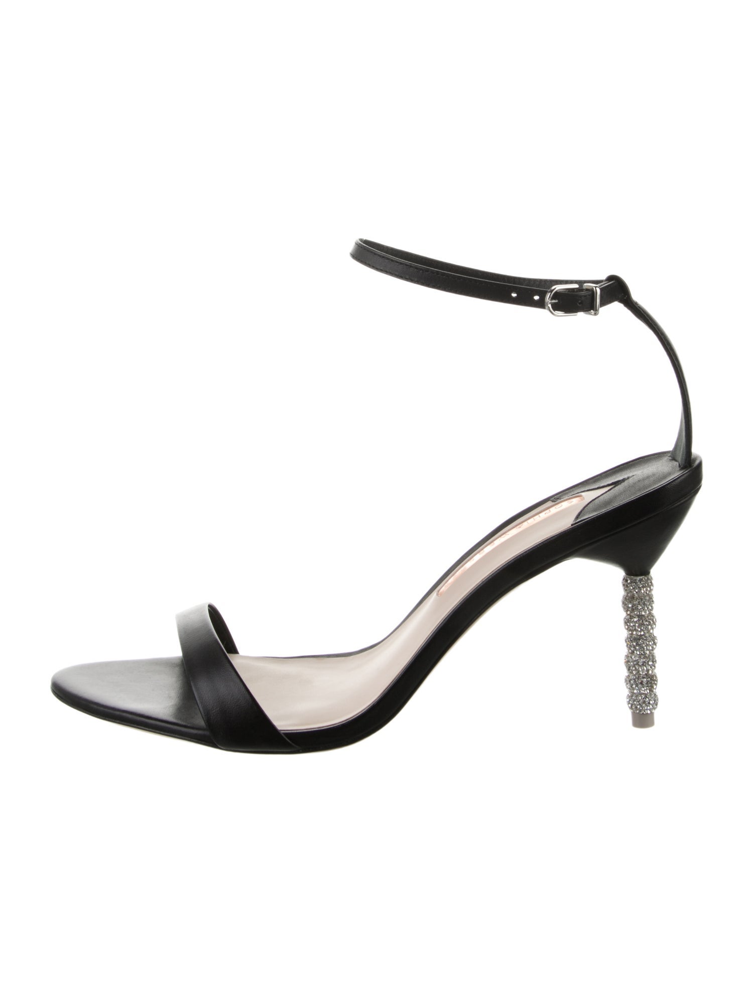 Sophia Webster Leather Crystal Embellishments Sandals