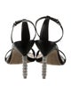 Sophia Webster Leather Crystal Embellishments Sandals