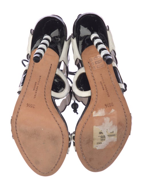 Sophia Webster Patent Leather Slingback Sandals