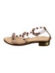 Sophia Webster PVC Crystal Embellishments Gladiator Sandals