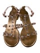 Sophia Webster PVC Crystal Embellishments Gladiator Sandals