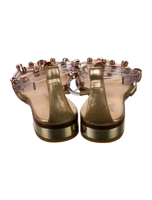 Sophia Webster PVC Crystal Embellishments Gladiator Sandals