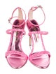 Sophia Webster Glitter Crystal Embellishments Slingback Sandals