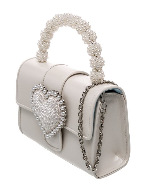 Sophia Webster Leather Top Handle Bag