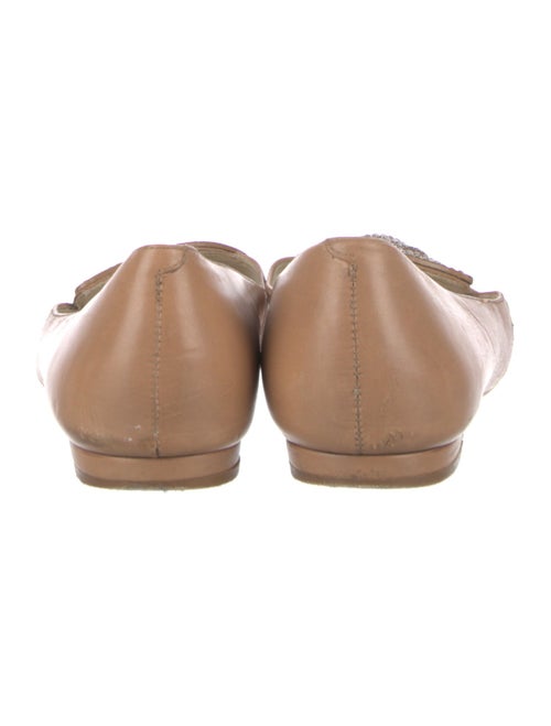 Sophia Webster Leather Studded Accents Ballet Flats