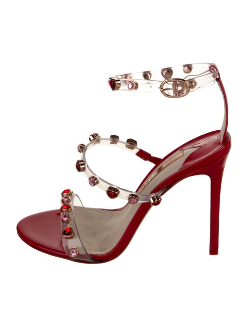 Sophia Webster PVC Crystal Embellishments Sandals