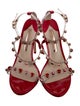 Sophia Webster PVC Crystal Embellishments Sandals