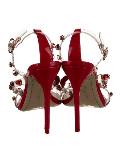 Sophia Webster PVC Crystal Embellishments Sandals