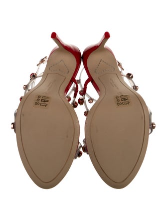 Sophia Webster PVC Crystal Embellishments Sandals