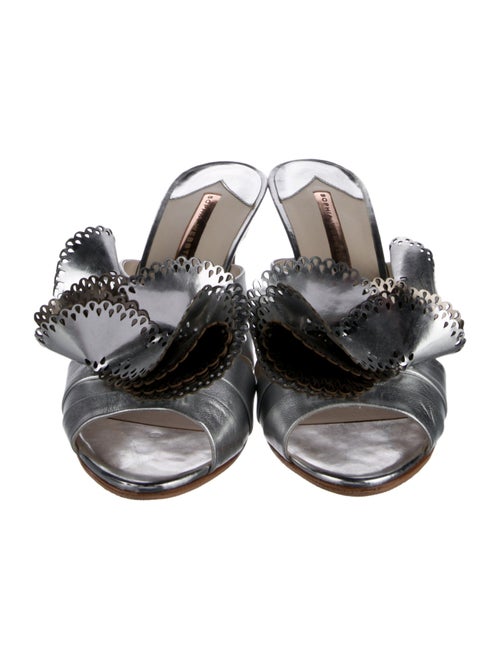 Sophia Webster Leather Lasercut Accents Slides