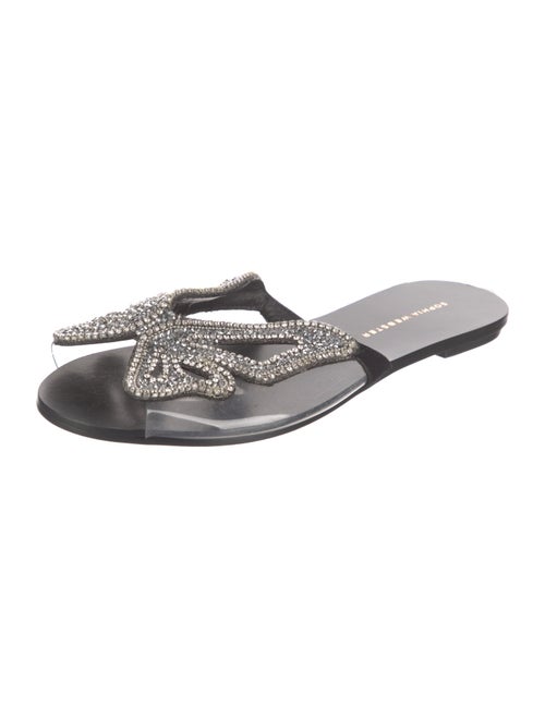 Sophia Webster Crystal Embellishments Slides