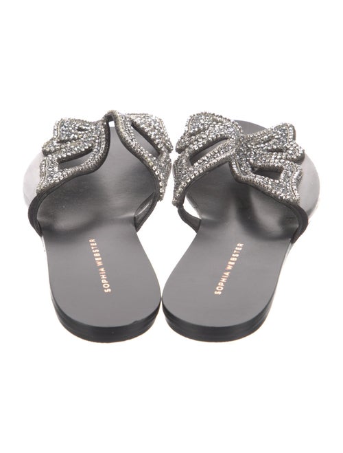 Sophia Webster Crystal Embellishments Slides
