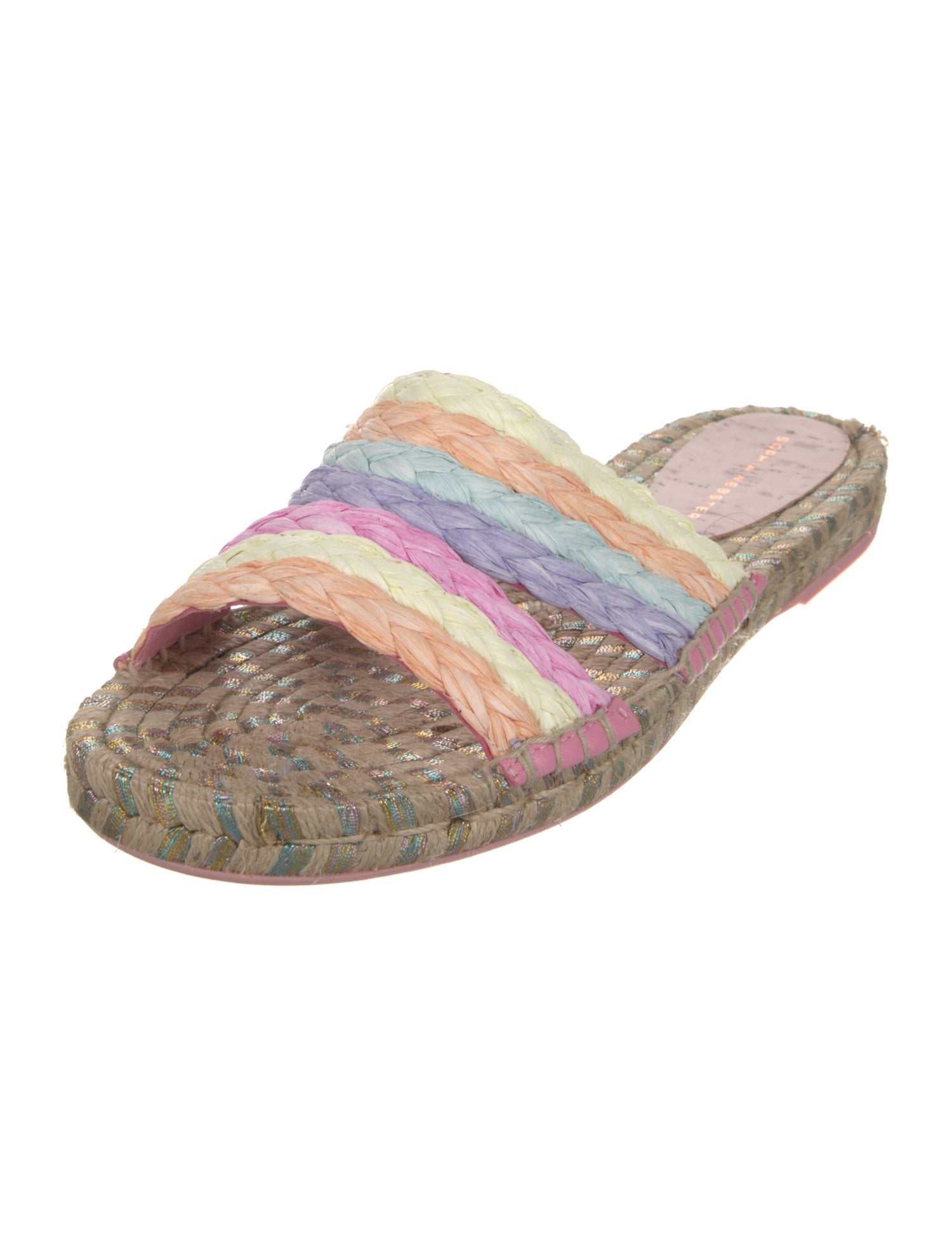 Sophia Webster Jute Printed Espadrilles