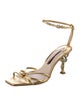 Sophia Webster Leather Slingback Sandals