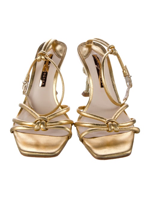 Sophia Webster Leather Slingback Sandals