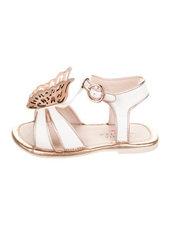 Sophia Webster Girls' Leather Butterfly Sandals