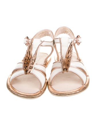 Sophia Webster Girls' Leather Butterfly Sandals