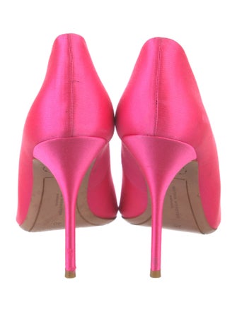 Sophia Webster Satin Crystal Embellishments Pumps