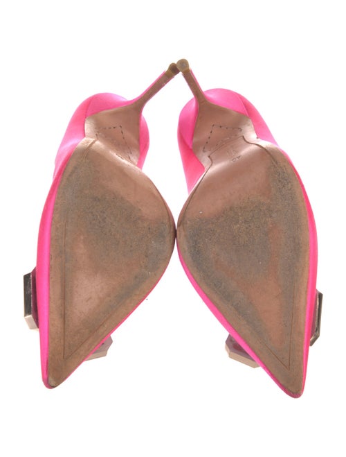 Sophia Webster Satin Crystal Embellishments Pumps