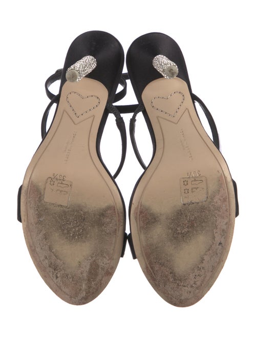 Sophia Webster Satin Crystal Embellishments Sandals
