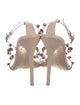 Sophia Webster PVC Crystal Embellishments Sandals