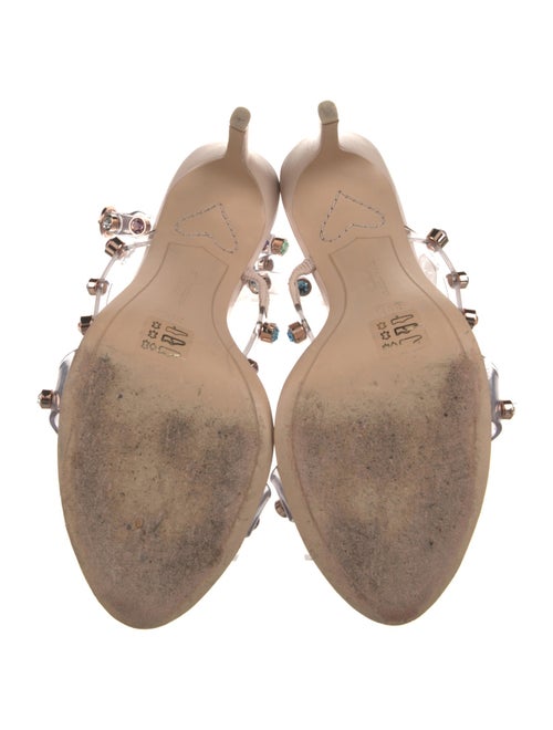 Sophia Webster PVC Crystal Embellishments Sandals
