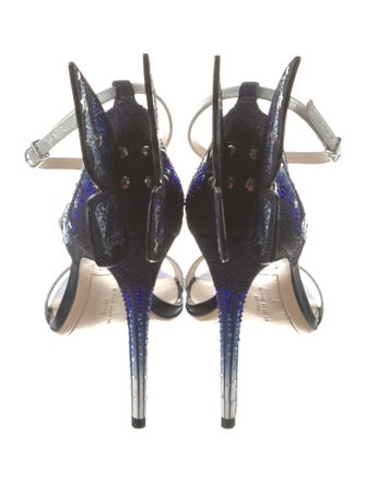Sophia Webster Glitter Glitter Accents Sandals