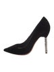 Sophia Webster Velvet Crystal Embellishments Pumps
