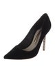 Sophia Webster Velvet Crystal Embellishments Pumps