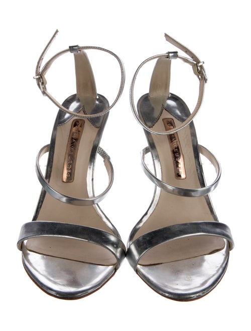 Sophia Webster Leather Crystal Embellishments Sandals
