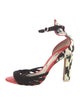 Sophia Webster Leather Printed Sandals