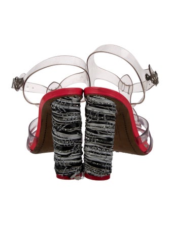 Sophia Webster Chain-Link Accents T-Strap Sandals