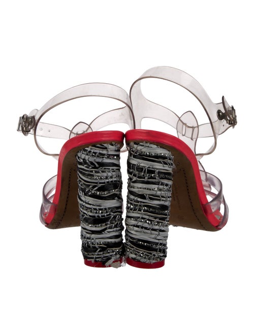 Sophia Webster Chain-Link Accents T-Strap Sandals