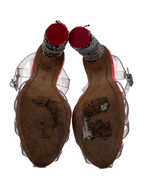 Sophia Webster Chain-Link Accents T-Strap Sandals