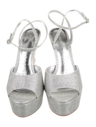 Sophia Webster Leather Beaded Accents T-Strap Sandals