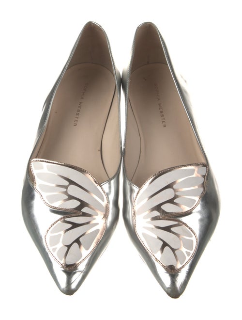 Sophia Webster Patent Leather Ballet Flats