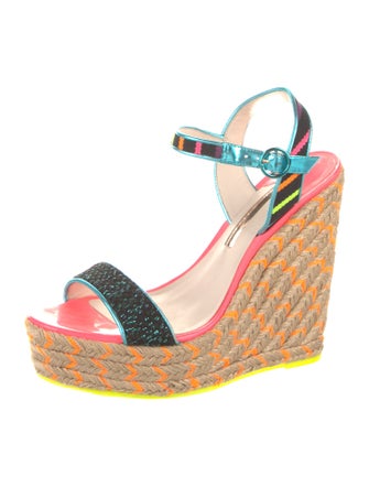 Sophia Webster Printed Espadrilles