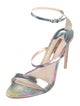 Sophia Webster Glitter Colorblock Pattern Sandals