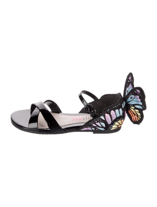 Sophia Webster Girls' Patent leather Butterfly sandals