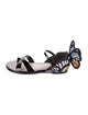 Sophia Webster Girls' Patent leather Butterfly sandals