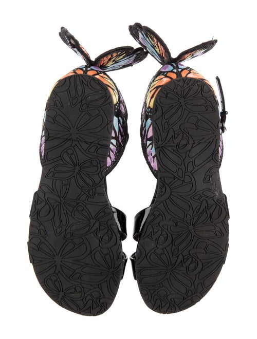 Sophia Webster Girls' Patent leather Butterfly sandals