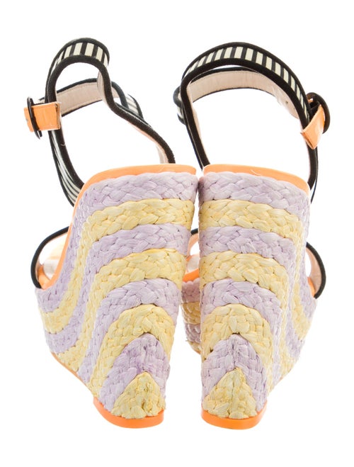 Sophia Webster Suede Striped Espadrilles