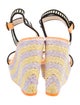 Sophia Webster Suede Striped Espadrilles