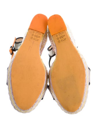 Sophia Webster Suede Striped Espadrilles