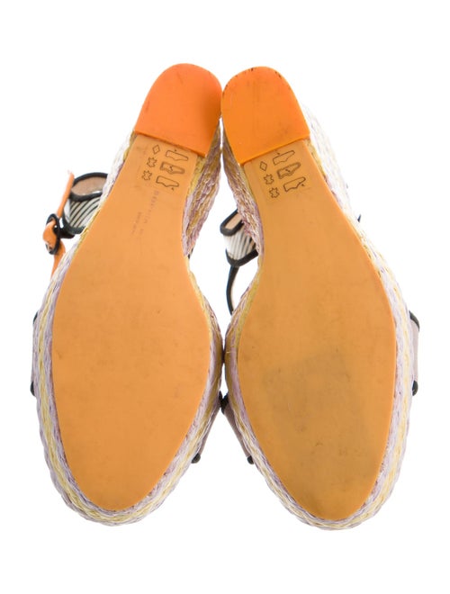 Sophia Webster Suede Striped Espadrilles