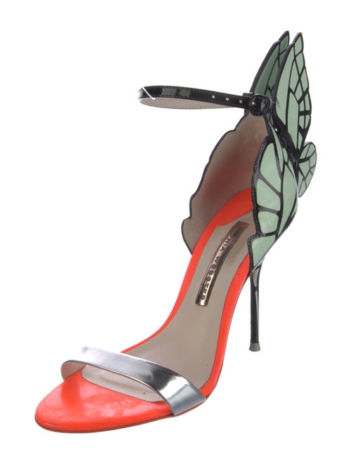 Sophia Webster Leather Printed Sandals