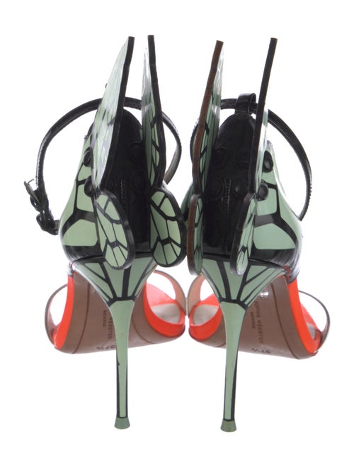 Sophia Webster Leather Printed Sandals