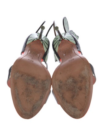 Sophia Webster Leather Printed Sandals